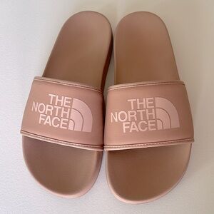 The North Face Women's Base Camp Slides III Cafe Creme/Evening Sand Pink Size 9